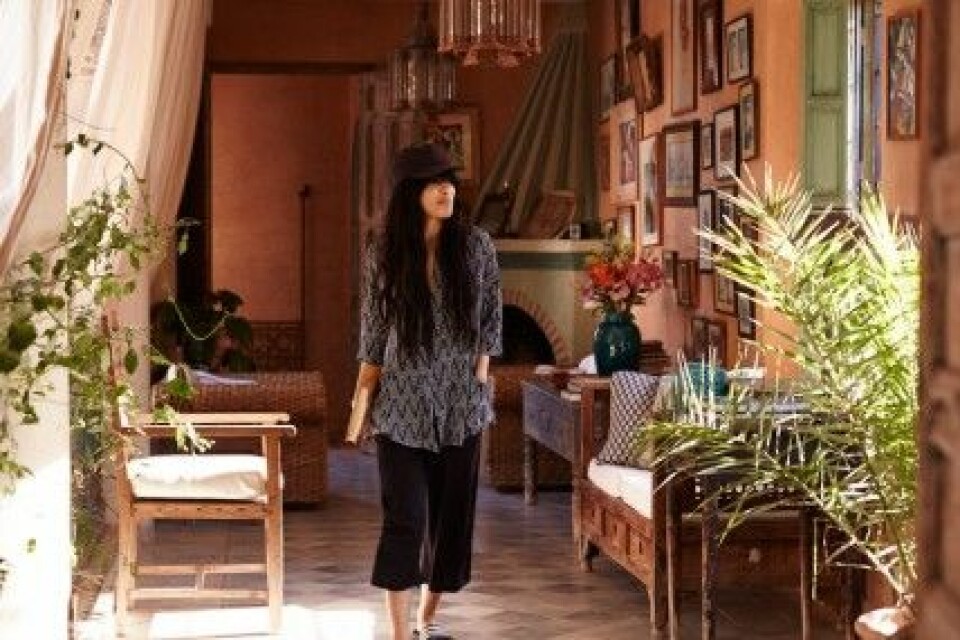 Loreen plåtar kampanj för Ellos i Marrakesh