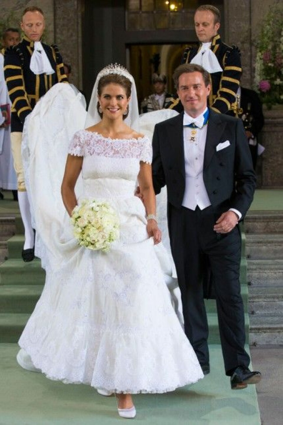 Allt om de 10 vackraste kungliga brudklänningarna