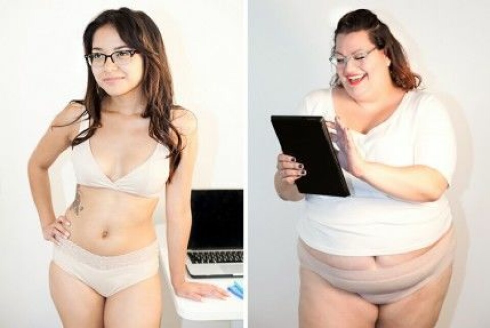 Dear Kate hyllas för sina modeller i olika storlekar