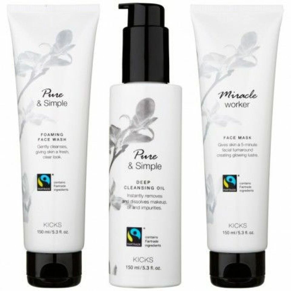 Foaming Face Wash, Deep Cleansing Oil och Face Mask. Foaming Face Wash, Deep Cleansing Oil och Face Mask.