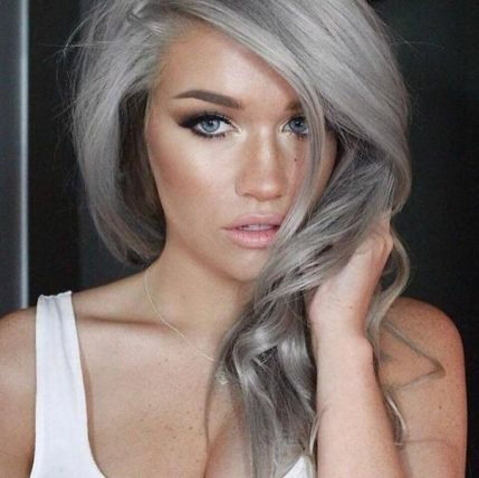 Hetaste Instagram-trenden: #GrannyHair