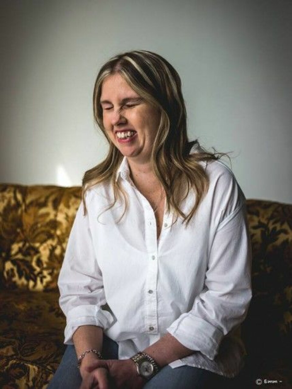 Anna Bergholtz har varit blind i 13 år. Anna Bergholtz har varit blind i 13 år.