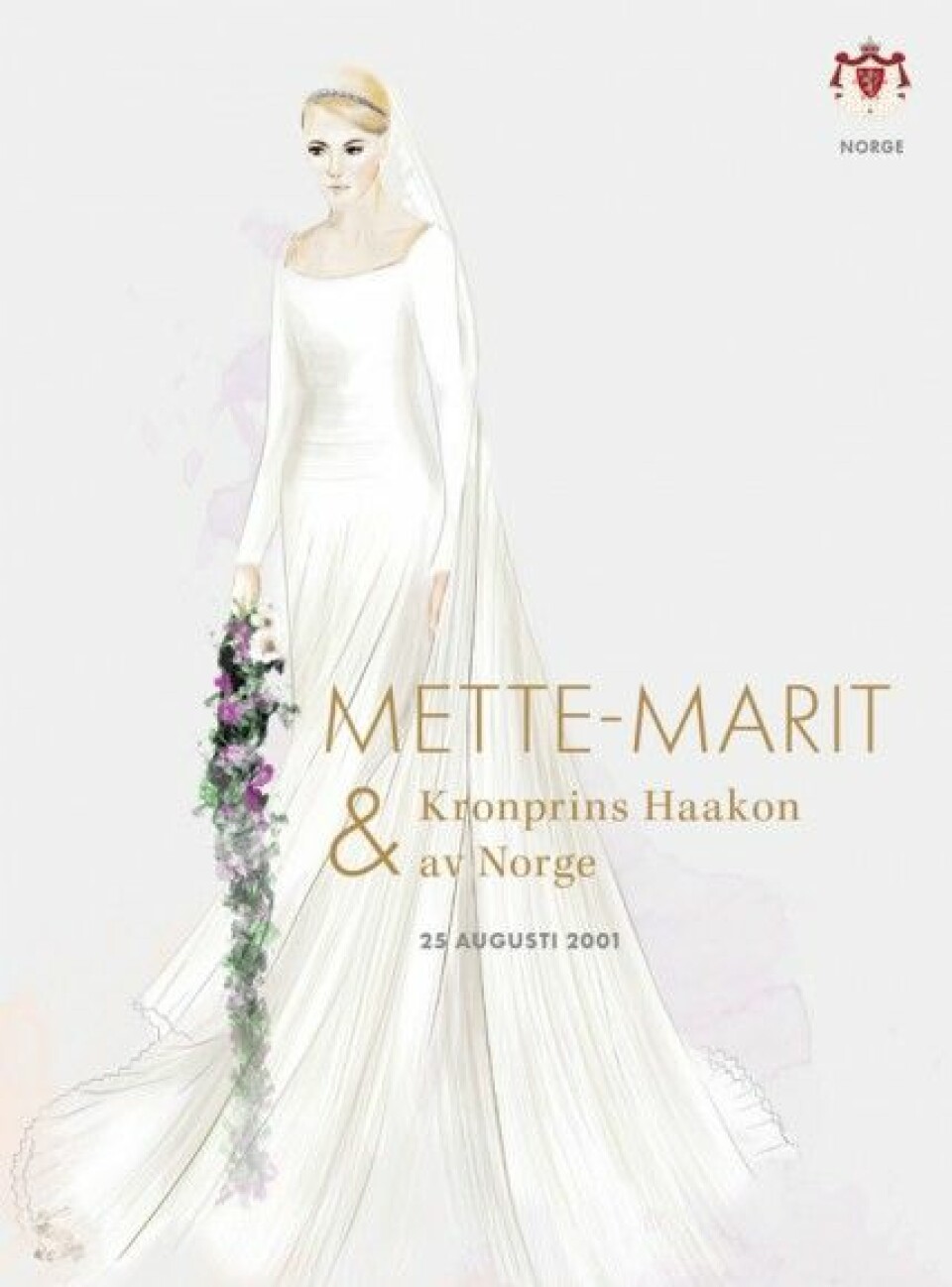 Allt om de 10 vackraste kungliga brudklänningarna