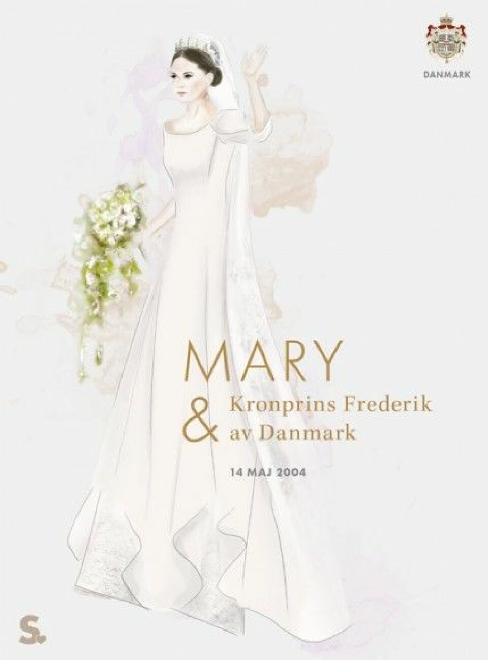 Allt om de 10 vackraste kungliga brudklänningarna