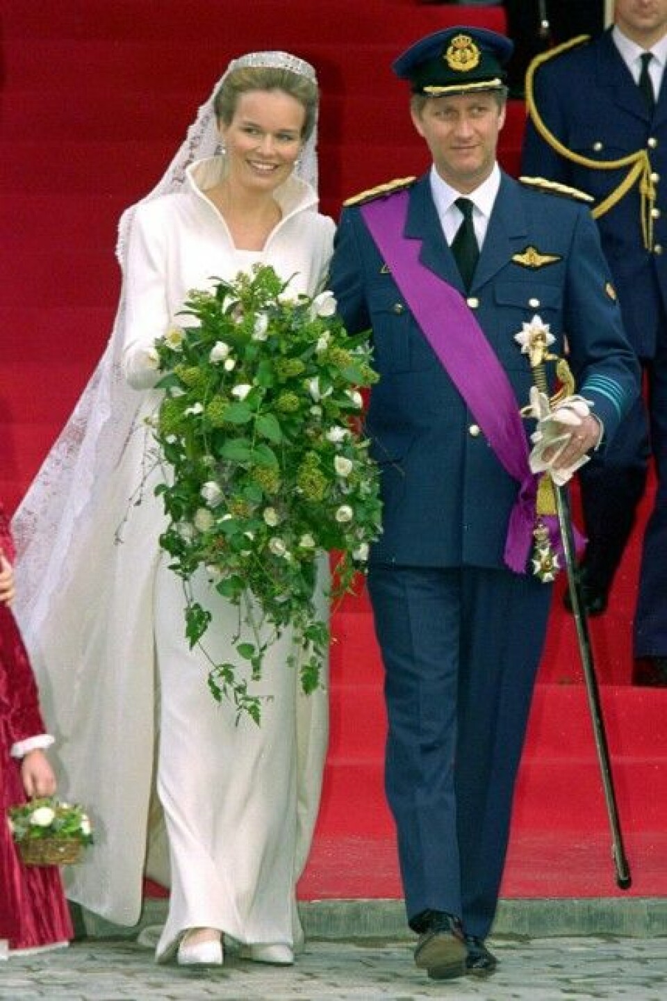 Allt om de 10 vackraste kungliga brudklänningarna