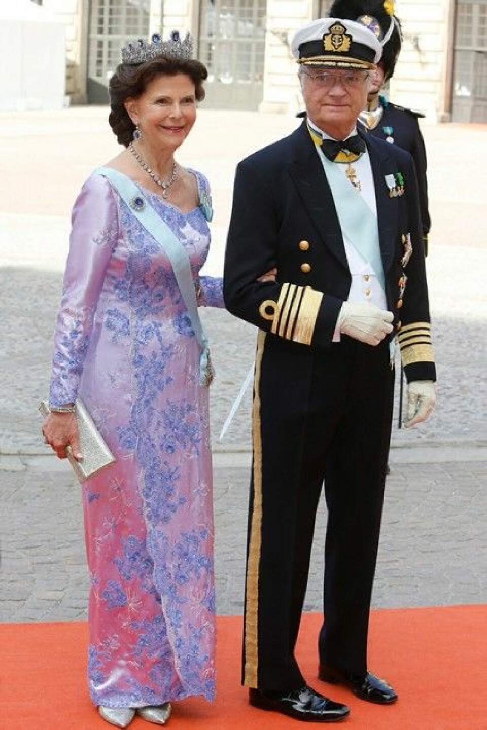 Drottning Silvia och kung Carl XVI Gustaf. Drottning Silvia och kung Carl XVI Gustaf.