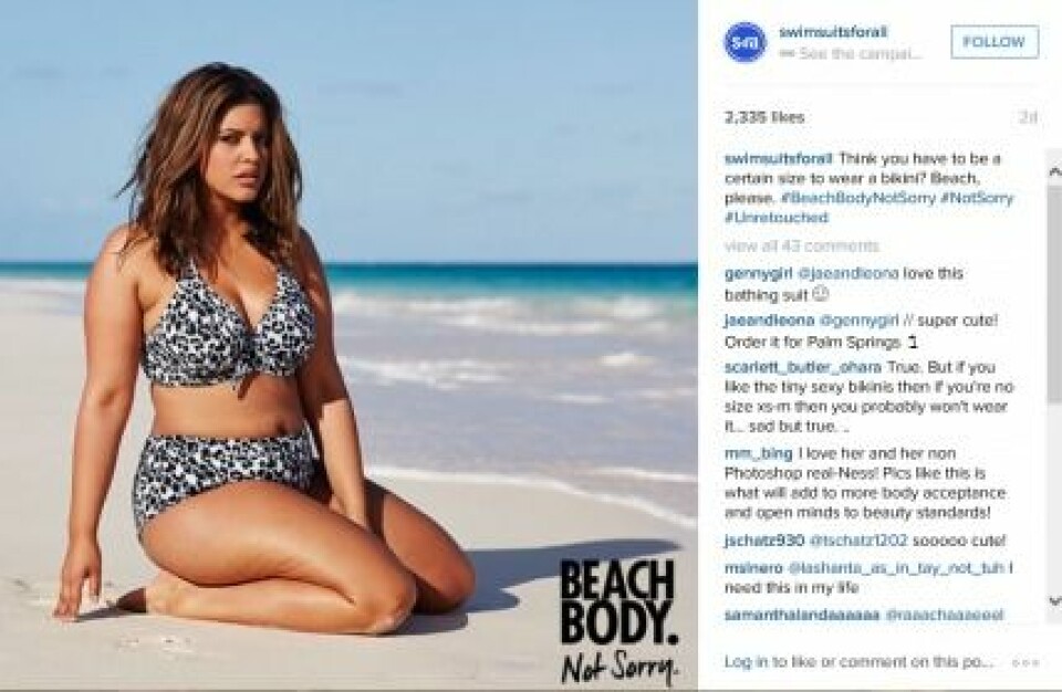 #BeachBodyNotSorry - älska dina kurvor!