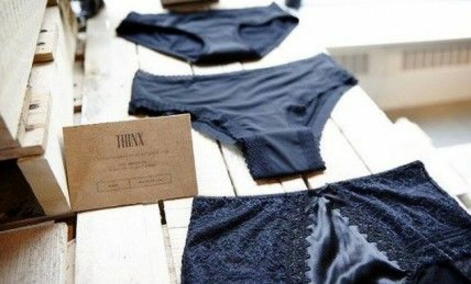 Menstrosor från Thinx. Menstrosor från Thinx.