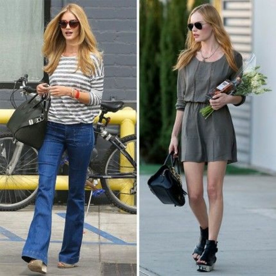 Rosie Huntington-Whiteley och Kate Bosworth i ANINE BING. Rosie Huntington-Whiteley och Kate Bosworth i ANINE BING.