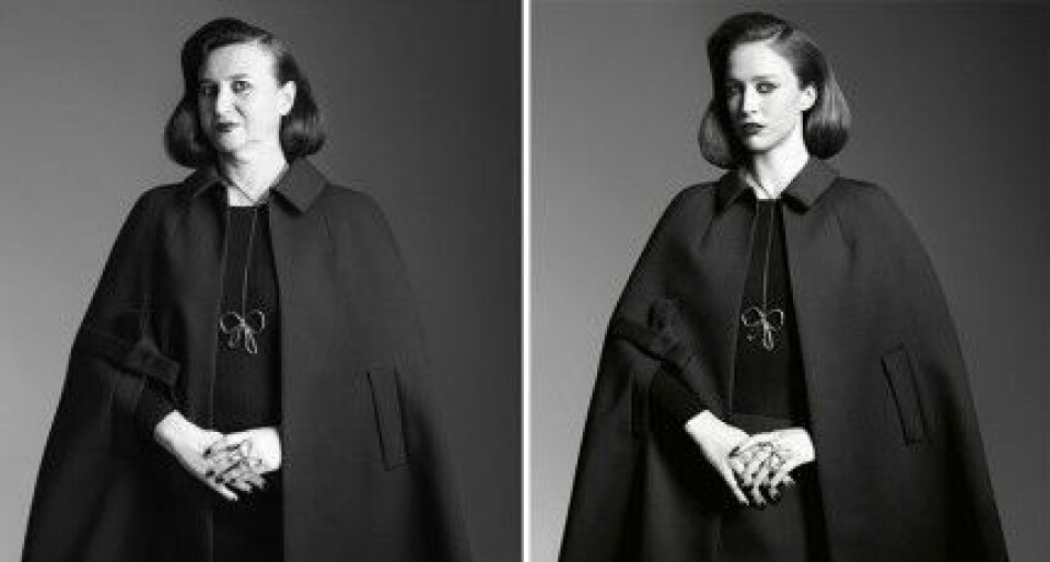 Fransk stylist visar hur vanliga kvinnor ser ut när de stylas som supermodeller