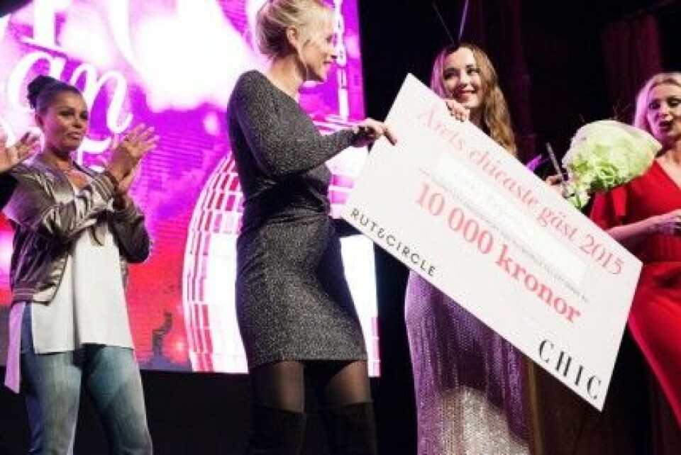 Evelina Nässén vann ett presentkort hos Rut & Circle. Evelina Nässén vann ett presentkort hos Rut & Circle.