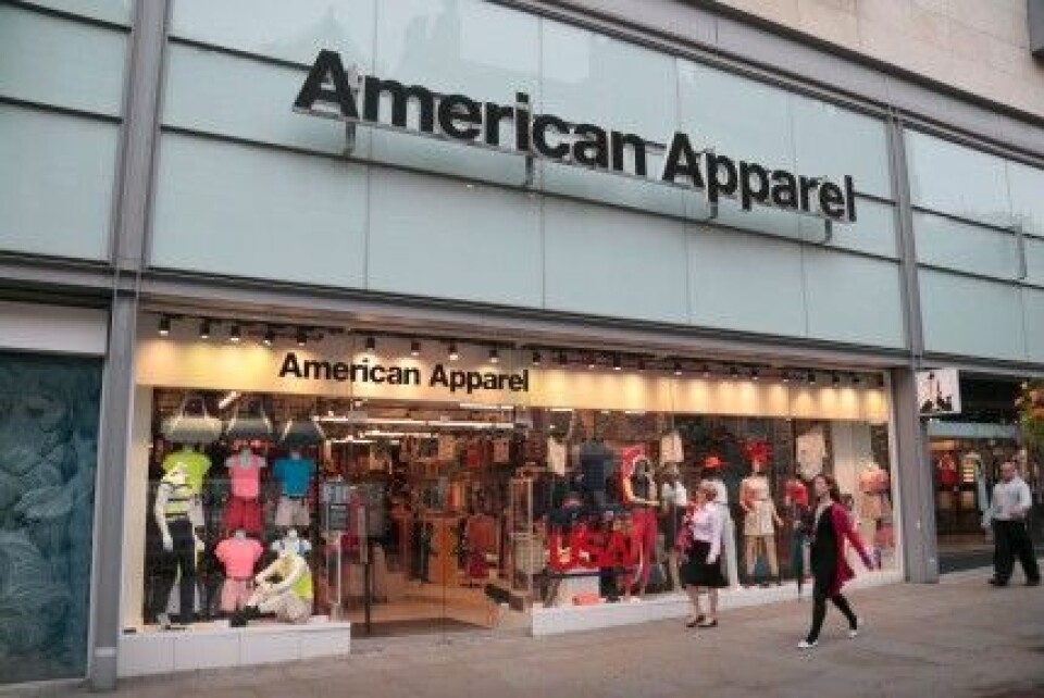 American Apparel ansöker om konkurs. American Apparel ansöker om konkurs.