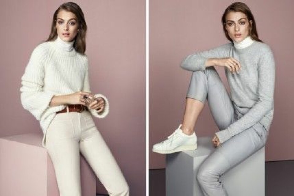 Plagg i kashmir, ull och skinn från Gina Tricot. Plagg i kashmir, ull och skinn från Gina Tricot.