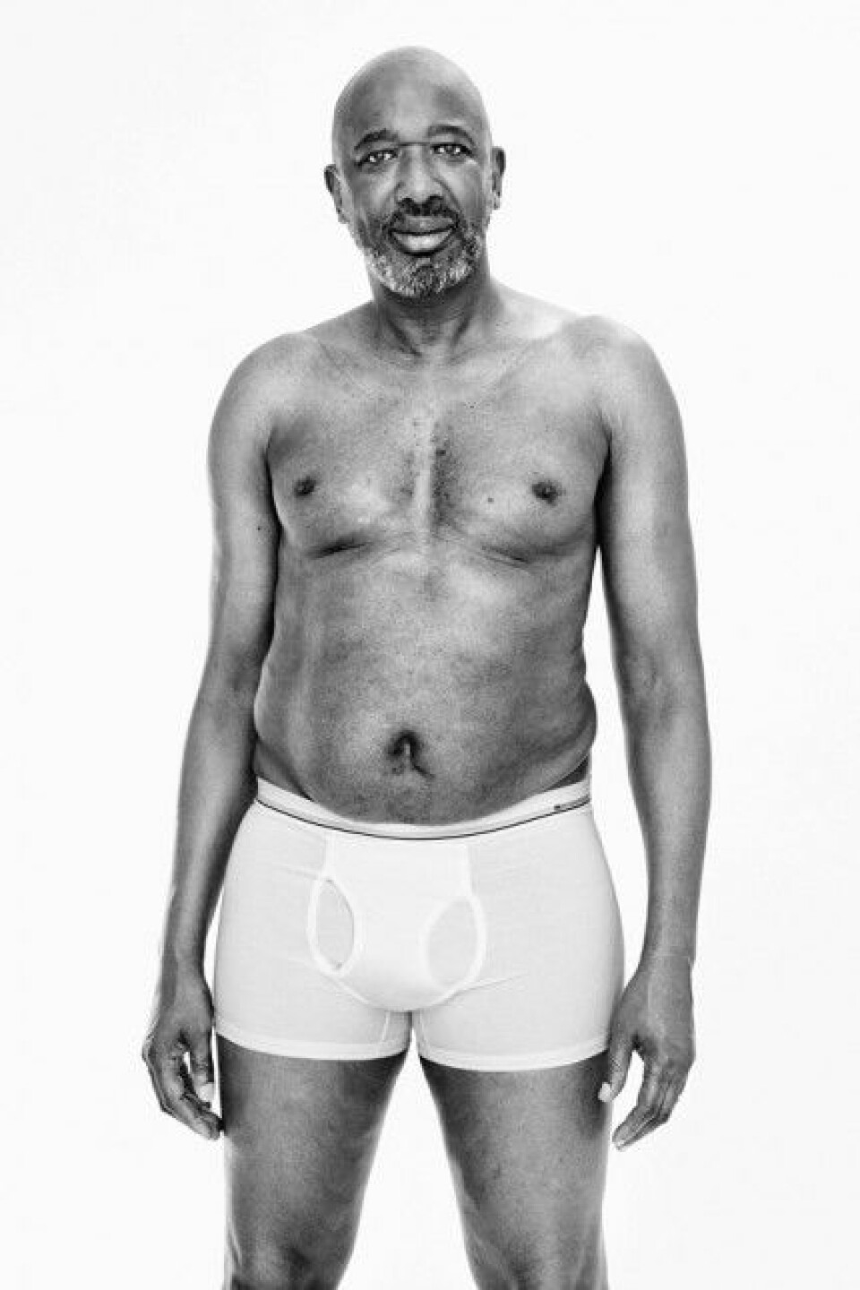 Dressmann utmanar det manliga skönhetsidealet