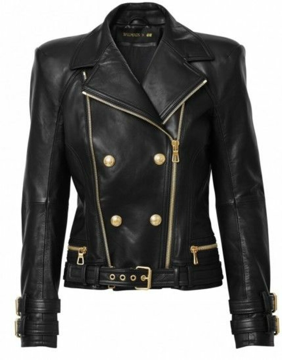 Se alla plagg och accessoarer från Balmain x H&M
