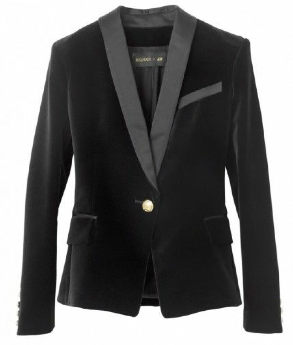 Se alla plagg och accessoarer från Balmain x H&M