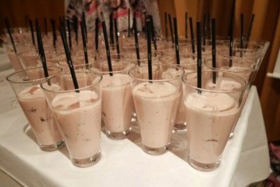 Dag två bjöds det på nyttiga smoothies istället för bubbel. Dag två bjöds det på nyttiga smoothies istället för bubbel.