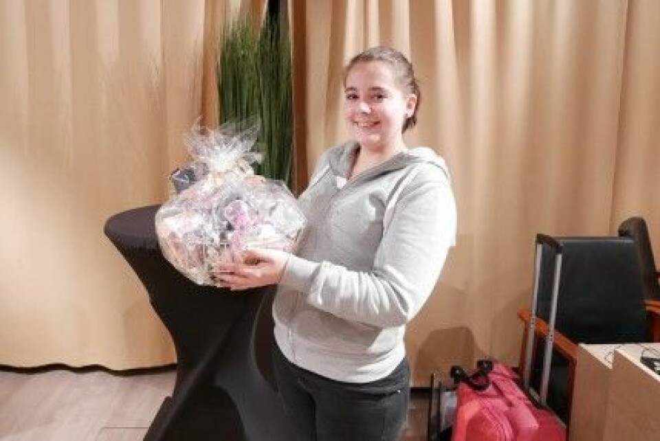 Bea Gullberg vann den lyxiga korgen! Bea Gullberg vann den lyxiga korgen!