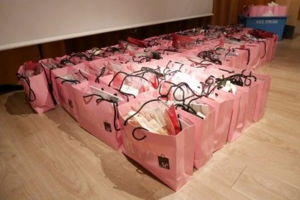 Alla deltagare fick en välfylld goodiebag från våra sponsorer. Alla deltagare fick en välfylld goodiebag från våra sponsorer.