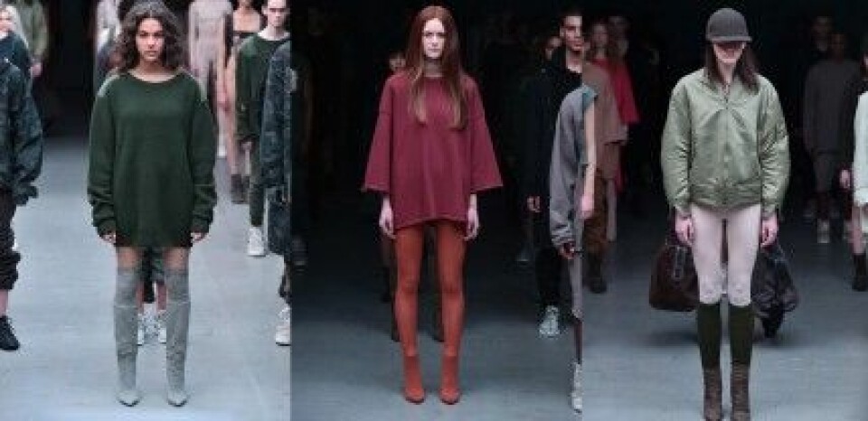 Kanye Wests klädkollektion, i samarbete med Adidas Originals, innehåller en hel del intressanta plagg. Kanye Wests klädkollektion, i samarbete med Adidas Originals, innehåller en hel del intressanta plagg.