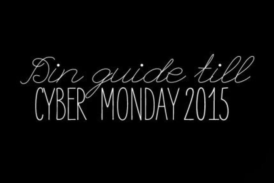 Har du koll på Cyber Monday? Har du koll på Cyber Monday?