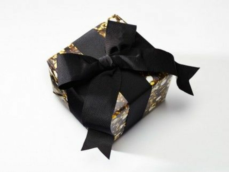 Inspiration: Chica julklappar inslagna av designers