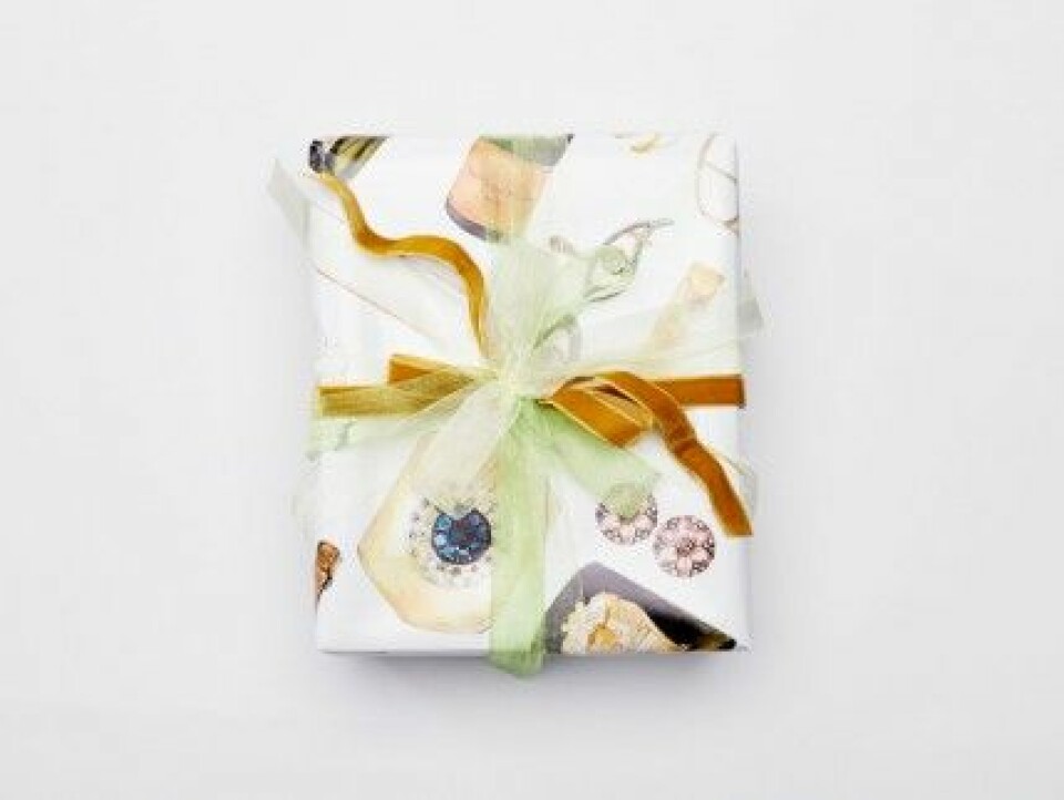 Inspiration: Chica julklappar inslagna av designers