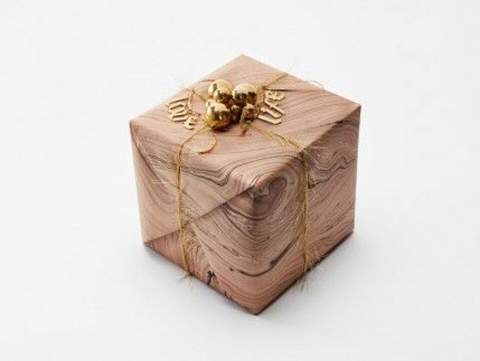 Inspiration: Chica julklappar inslagna av designers