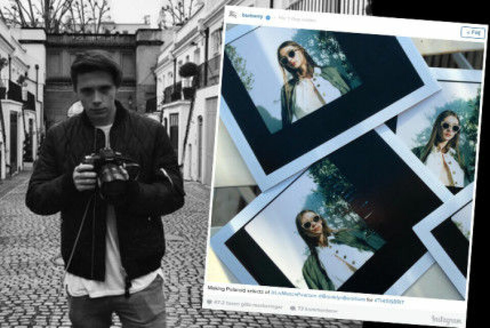 Brooklyn Beckham fotar Burberrys nya kampanj. Brooklyn Beckham fotar Burberrys nya kampanj.