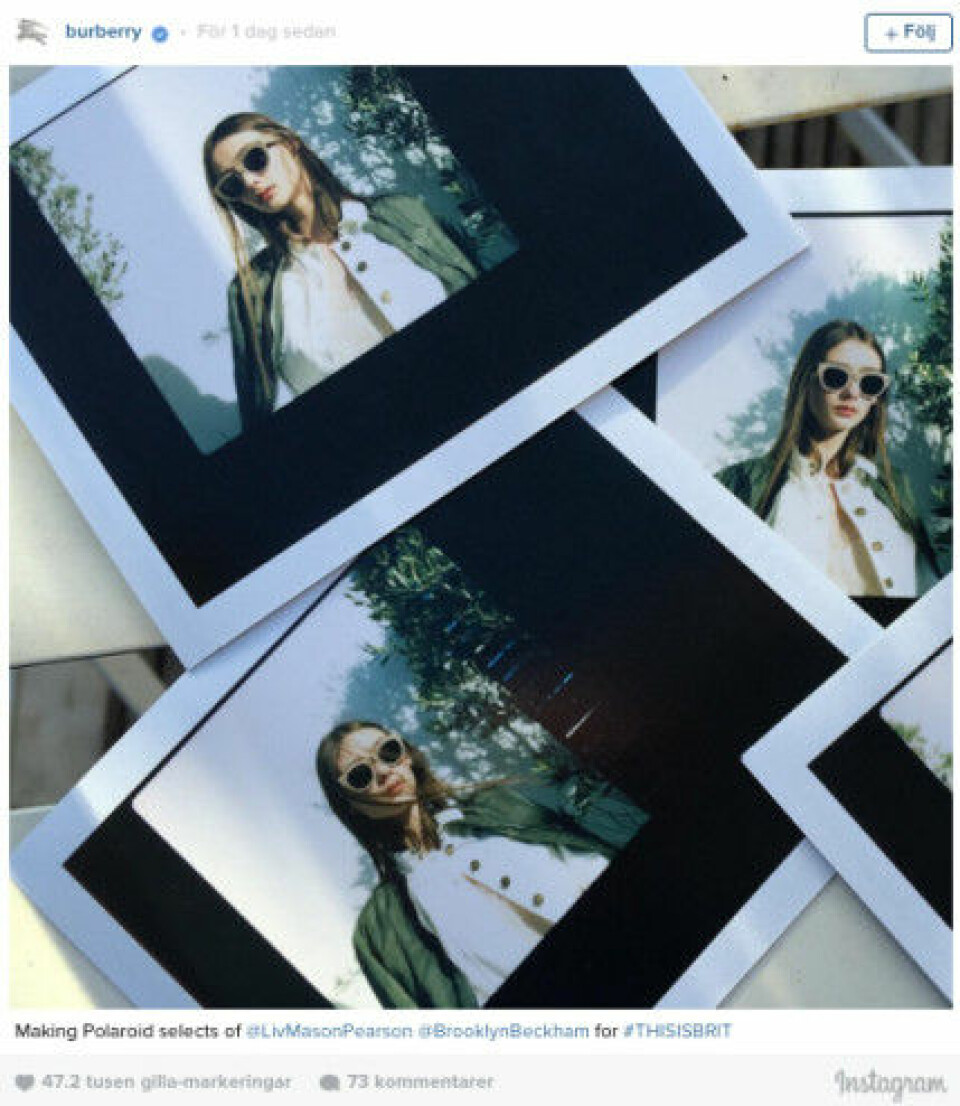 Brooklyn Beckham fotar sin första kampanj för Burberry