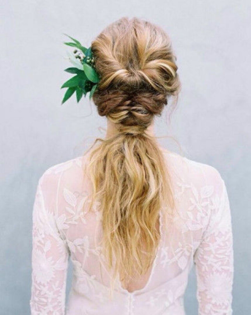 Inspiration: Romantiska håruppsättningar till bröllopsdagen