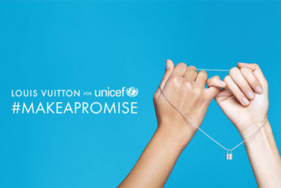 Louis Vuitton samarbetar med Unicef Louis Vuitton samarbetar med Unicef