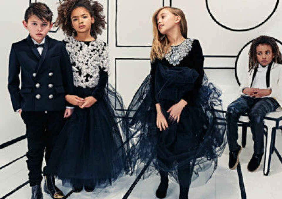 Balmain släpper kläder för barn