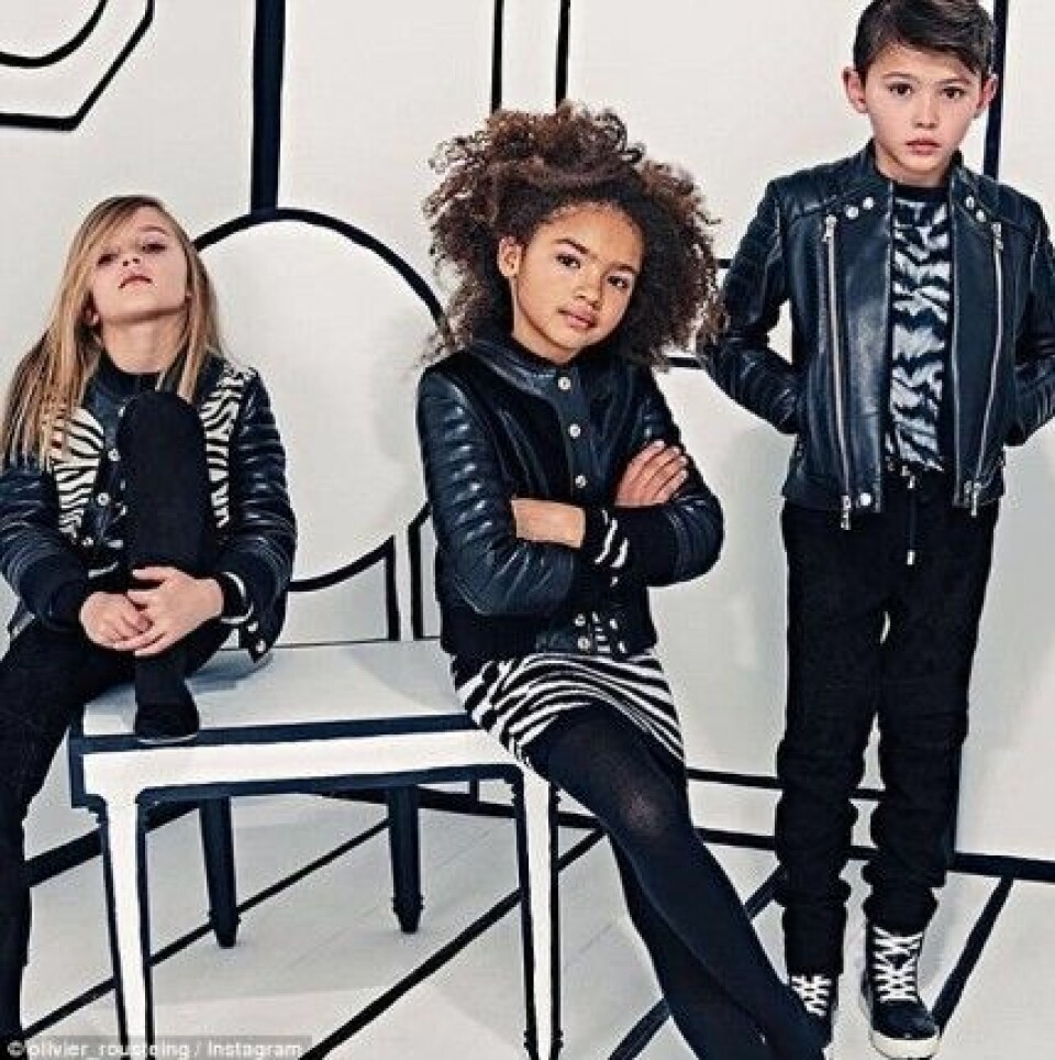 Balmain släpper kläder för barn
