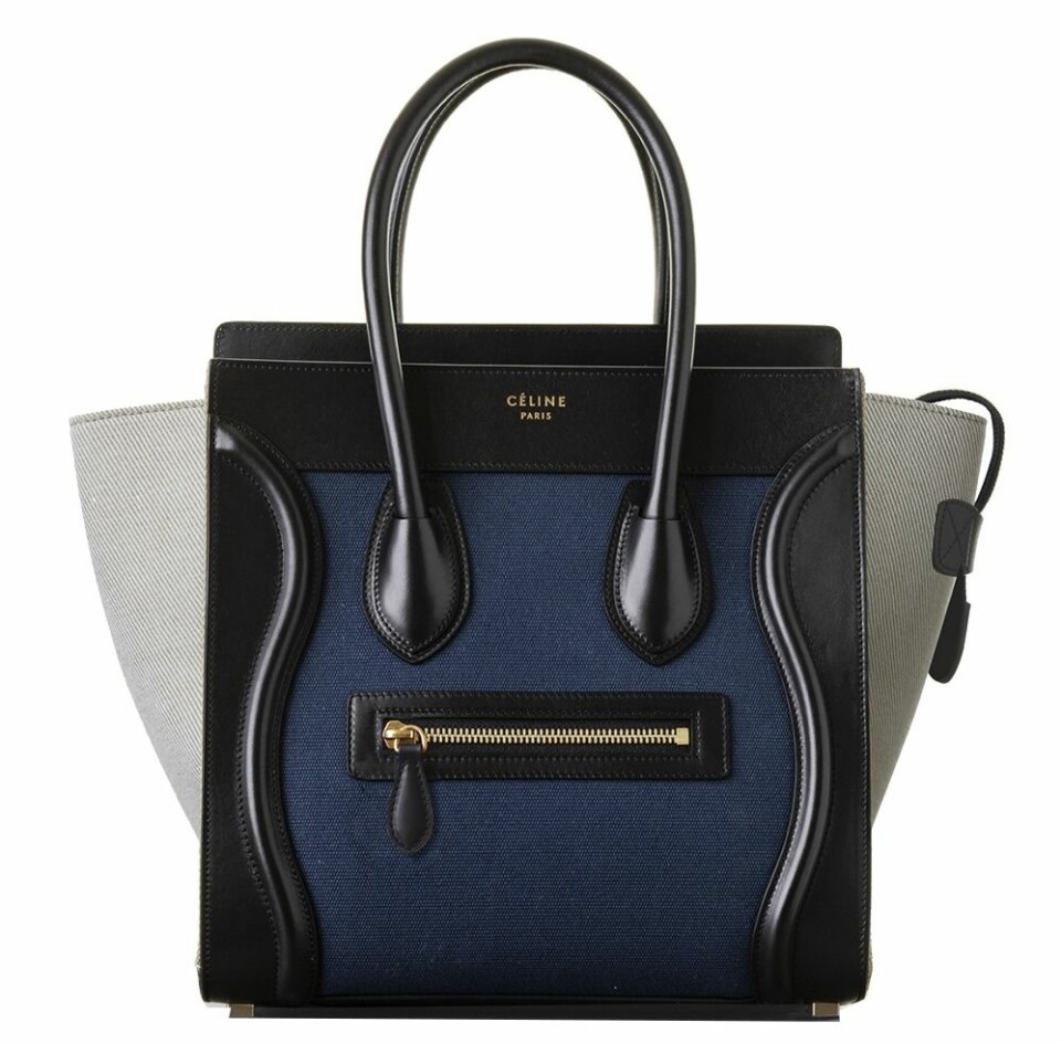 7. Céline, Luggage är populär bland fashionistas och har ett högt andrahandsvärde.