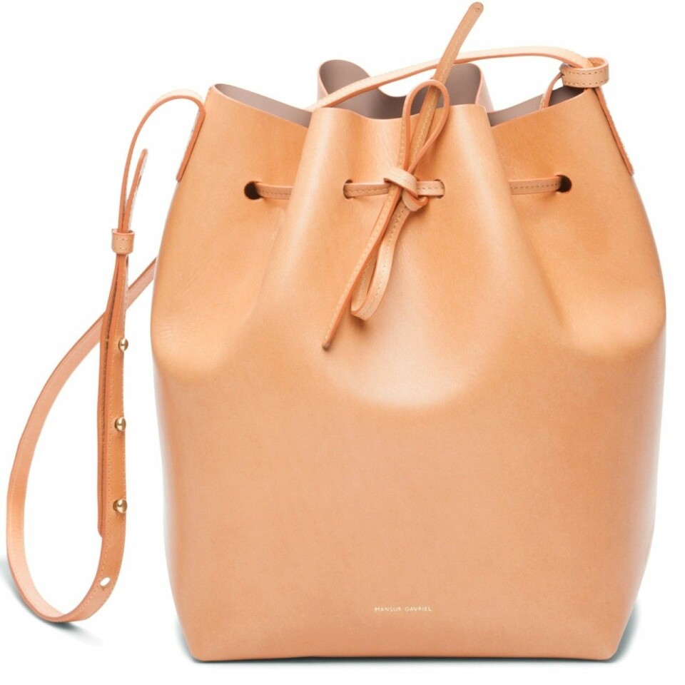24. It-väskan Mansur Gavriel, Bucket bag är tilltalande för många second hand-shoppare.