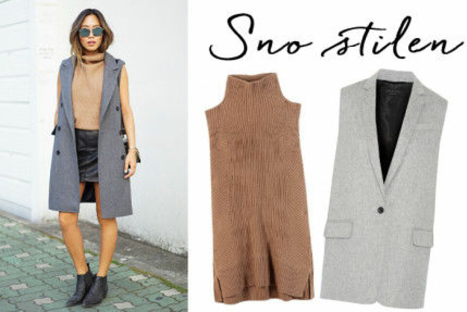 Matcha polotröjan med en ärmlös kavaj, som bloggaren Song of Style. Matcha polotröjan med en ärmlös kavaj, som bloggaren Song of Style.