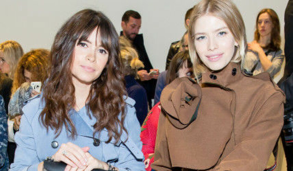 Miroslava Duma (till vänster) och Elena Perminova. Miroslava Duma (till vänster) och Elena Perminova.