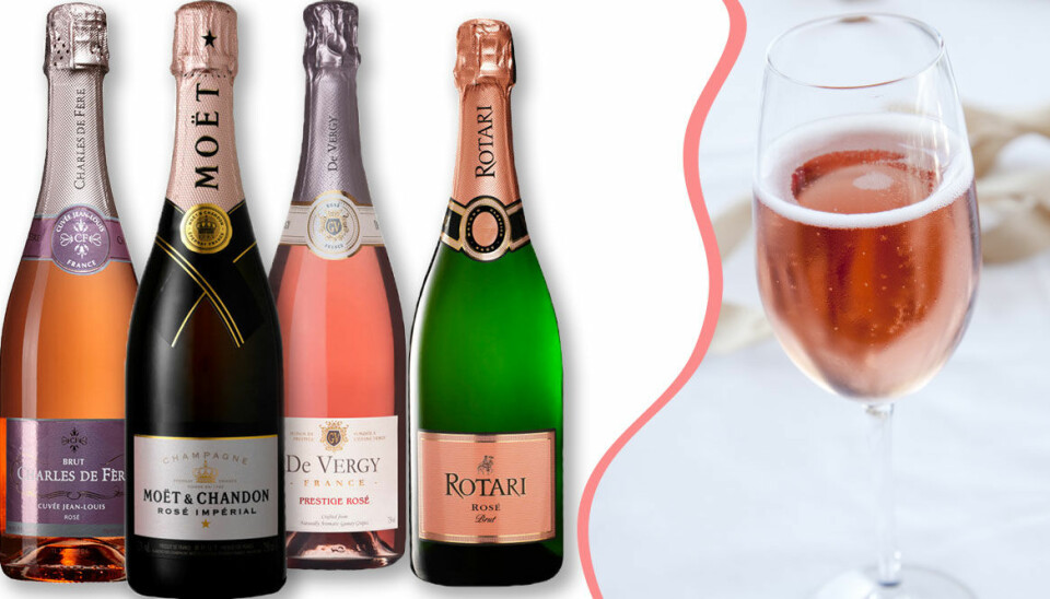 Bäst i test! Bästa rosa bubblet från budget till lyx
