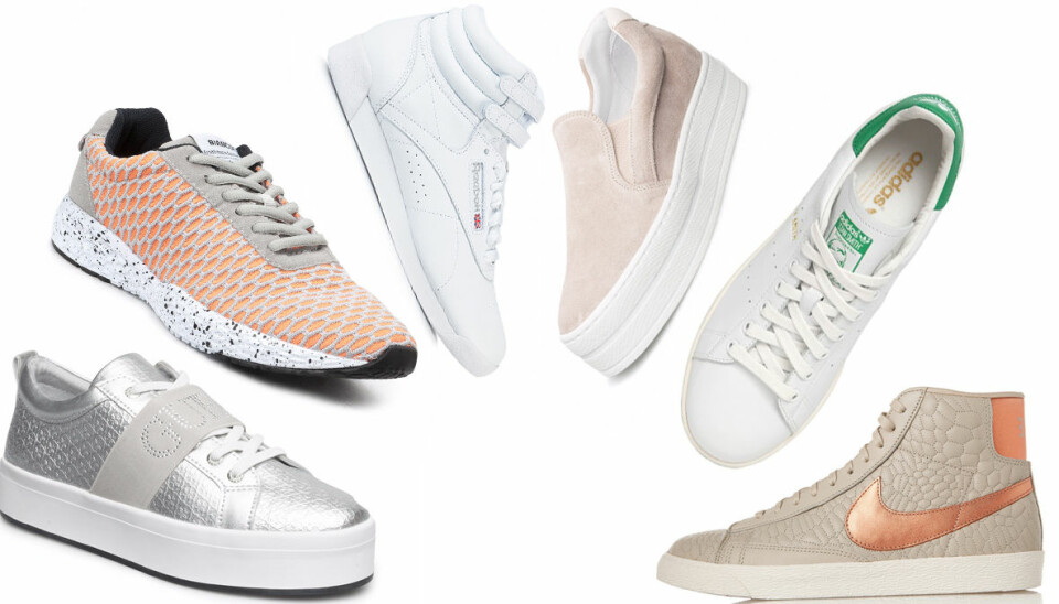 Sex snygga sneakers du måste köpa till våren 2016