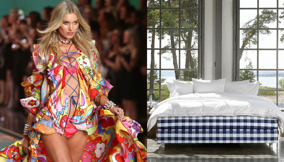 Elsa Hosk gör kampanj med Hästens