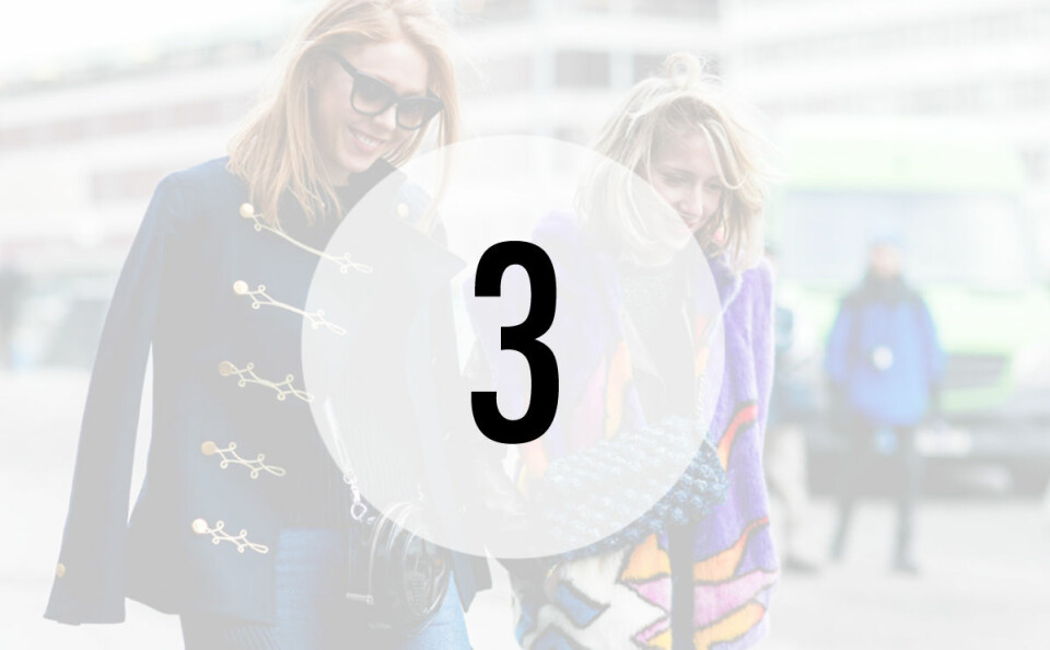 3. Grenar fastlimmade på din kropp i form av en klänning