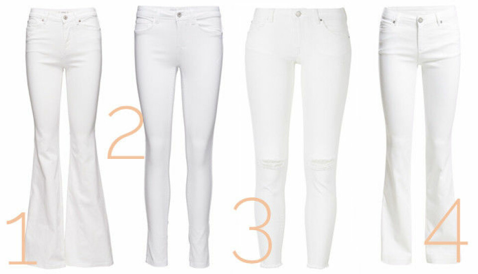 Vita jeans - 12 snygga köp från budget till lyx