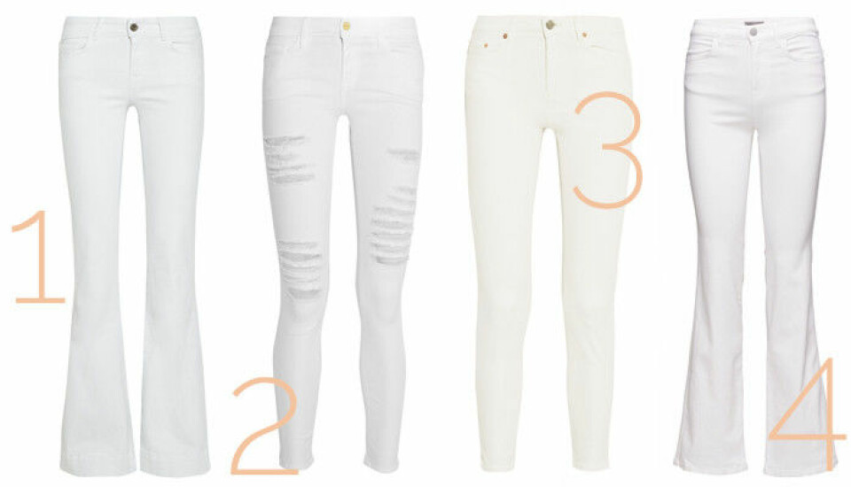 Vita jeans - 12 snygga köp från budget till lyx