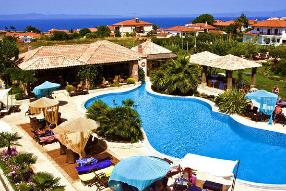 Achtis Hotel, Afitos, Grekland Achtis Hotel, Afitos, Grekland