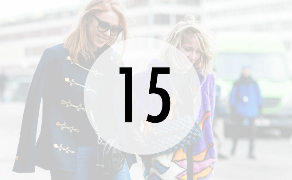 15. Vad som helst som består av din bästa vän