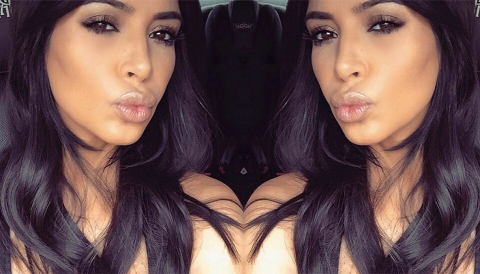 Kim Kardashian lanserar kollektion med läppstift