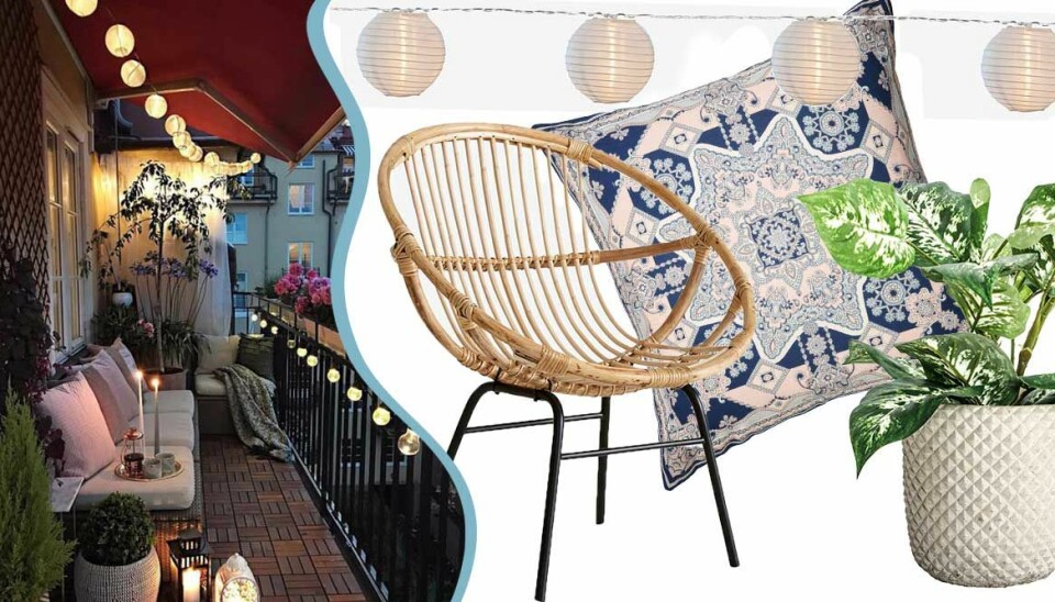 Mysiga balkonger att inspireras av till sommaren – och bästa shoppingtipsen