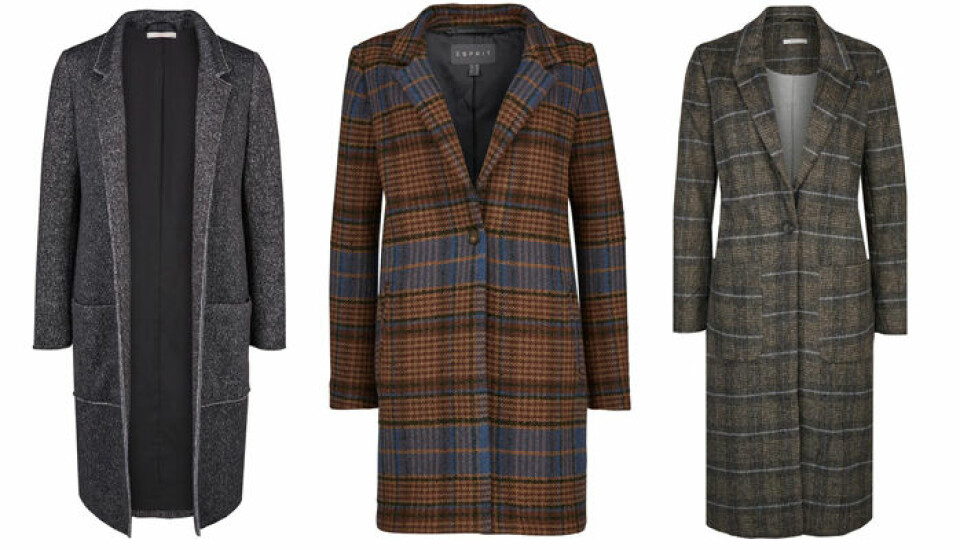 En sneak peek på höstkapporna från Esprits AW16-kollektion. En sneak peek på höstkapporna från Esprits AW16-kollektion.