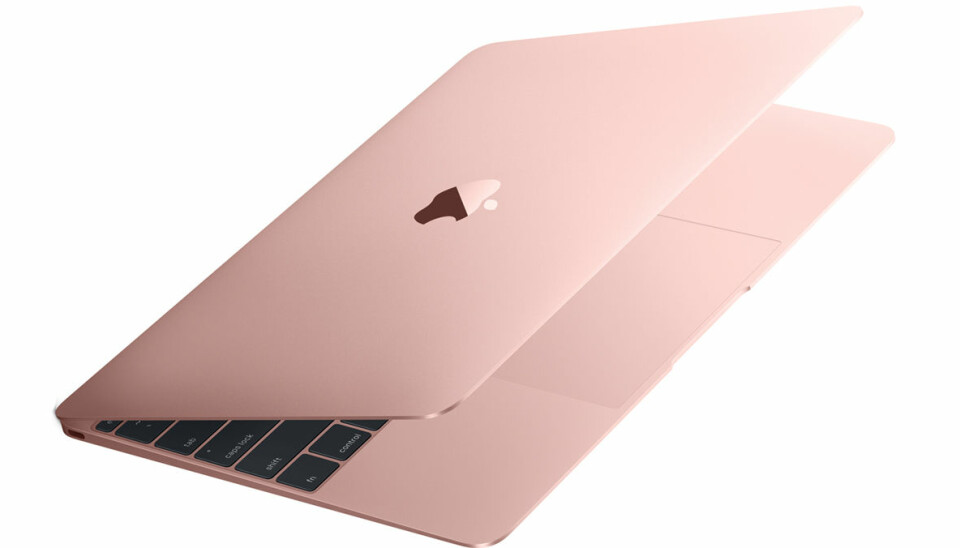 Apple lanserar Macbook i roséguld